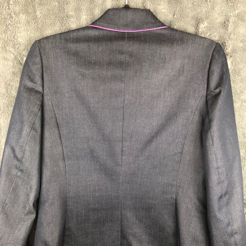 Apostrophe Denim Look Blazer - Picture 2 of 3